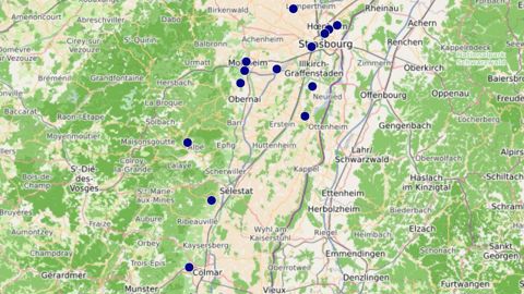 De nombreux chantiers de plantation de haies vives sont programmées jusqu’en fin d’hiver en Alsace. L’ensemble est répertorié sur une carte interactive. ©Haies vives d’Alsace